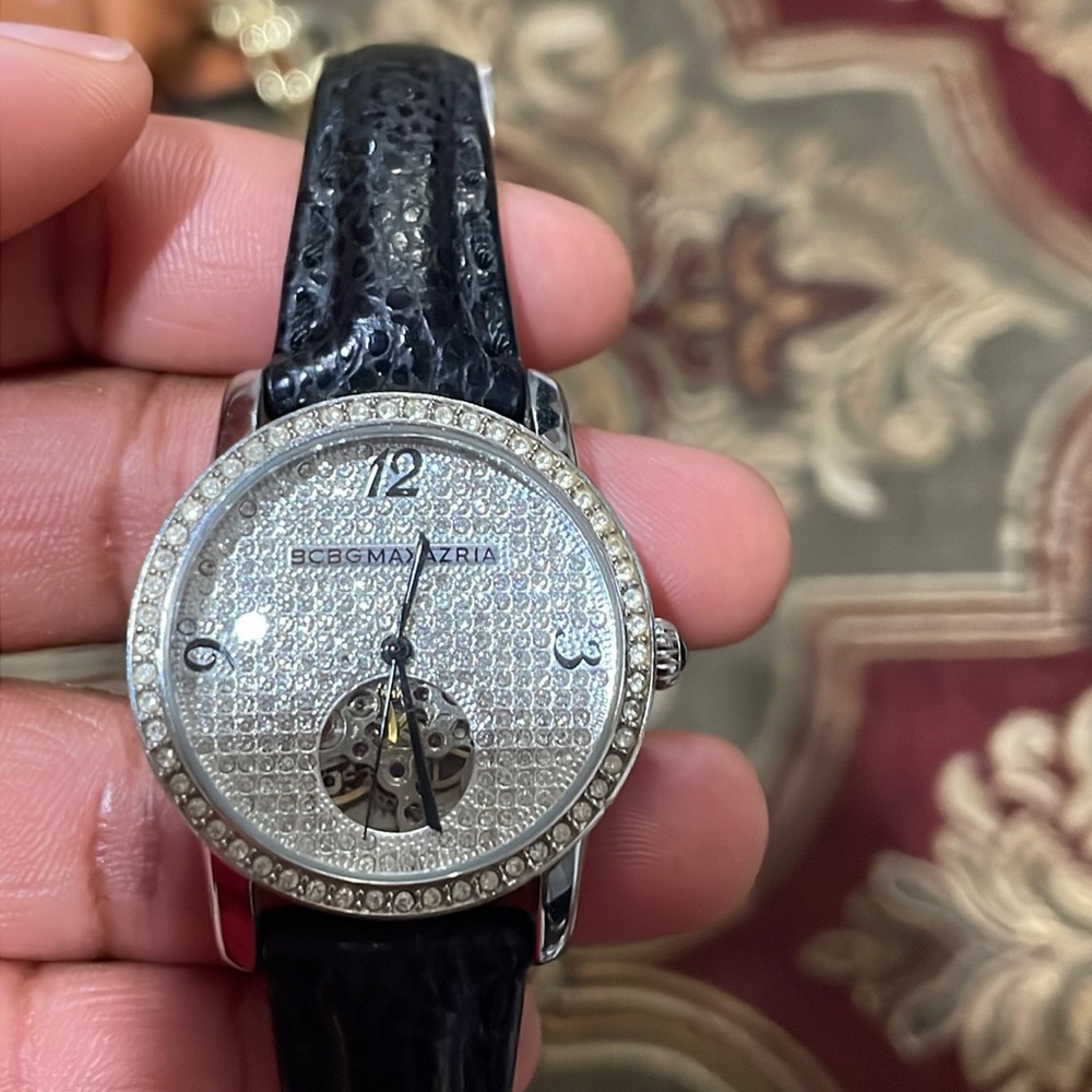 BCBG Maxazria Watch with Swarovski Crystal